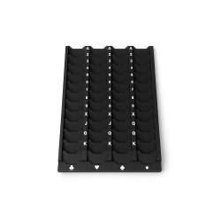 Large Index Card Sorters for Magician's Case (52 Cards) | Organizer for Sorting Playing Cards