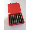 kit de 7 navajas con caja